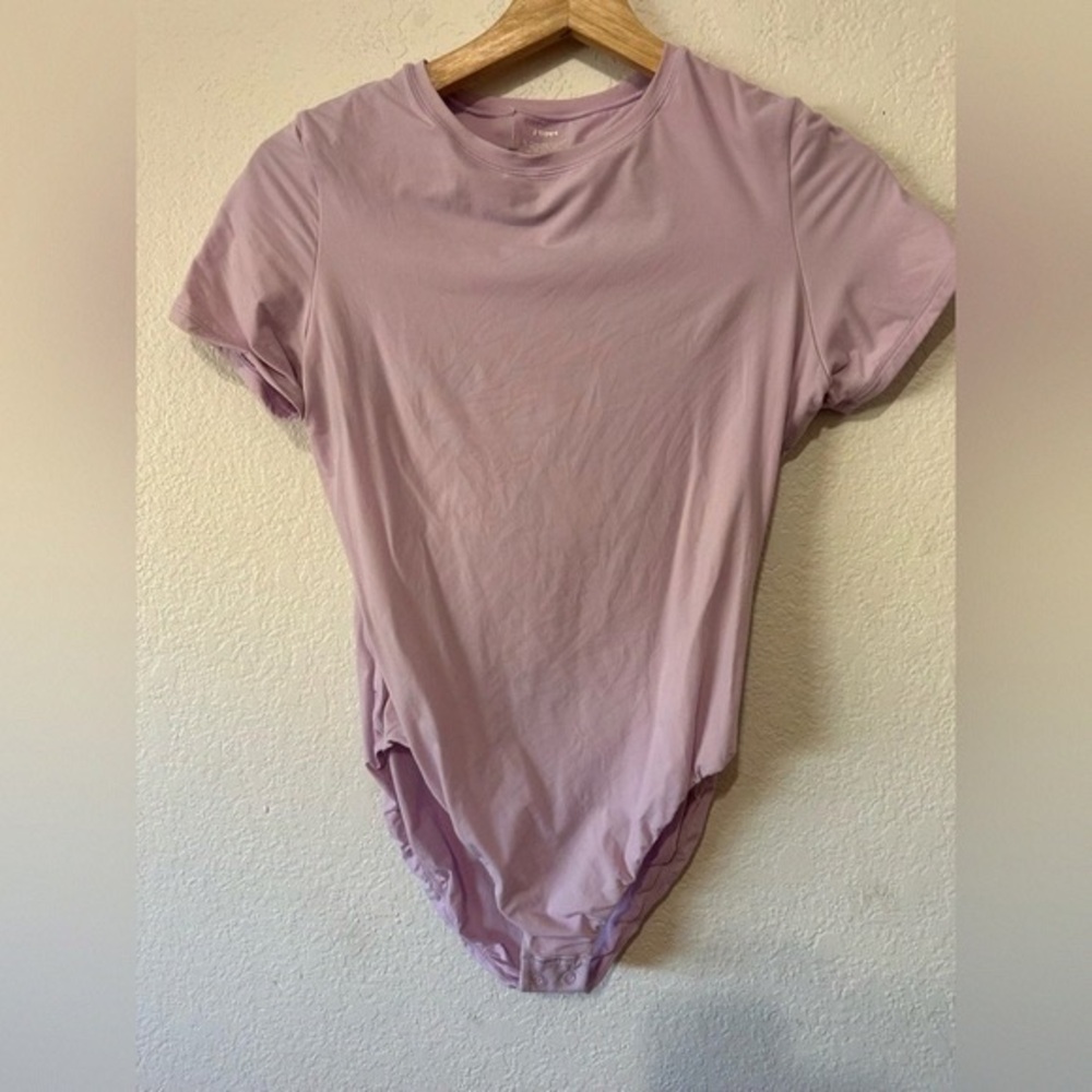 SKIMS Lavender Short Sleeve Bodysuit